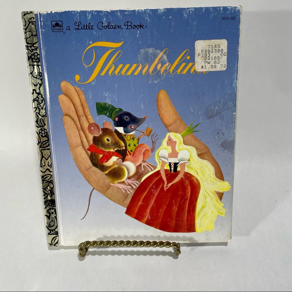 a little golden book Thumbelina Vintage 1981